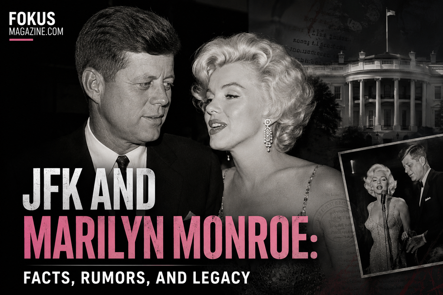 JK and FMarilyn Monroe