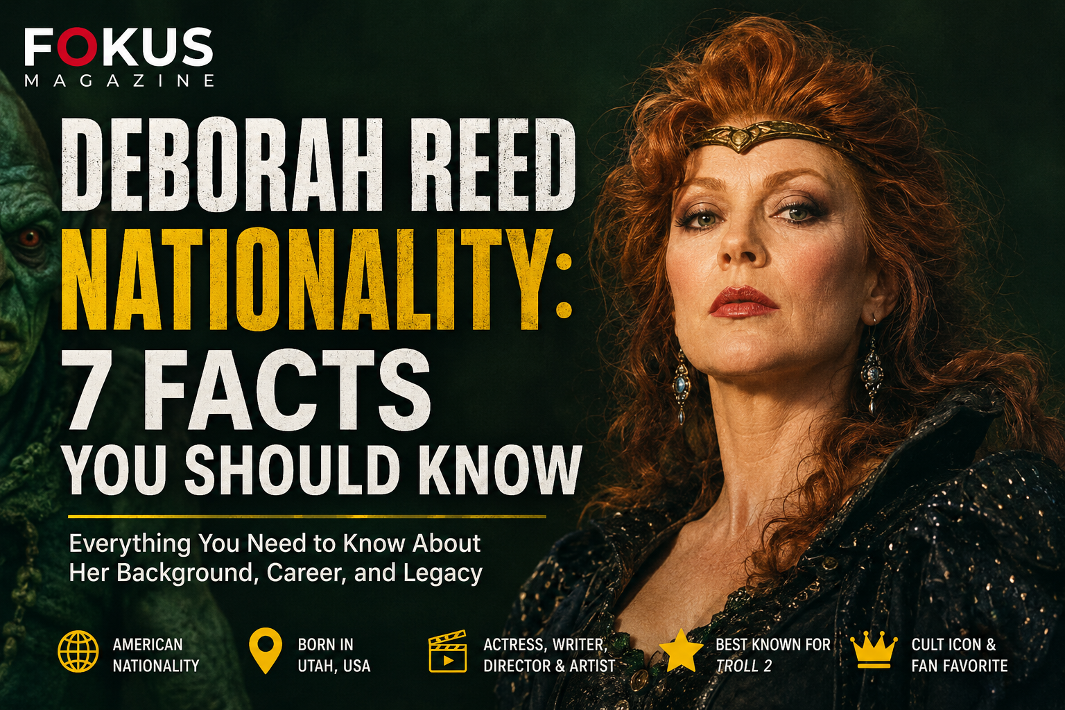 Deborah Reed Nationality