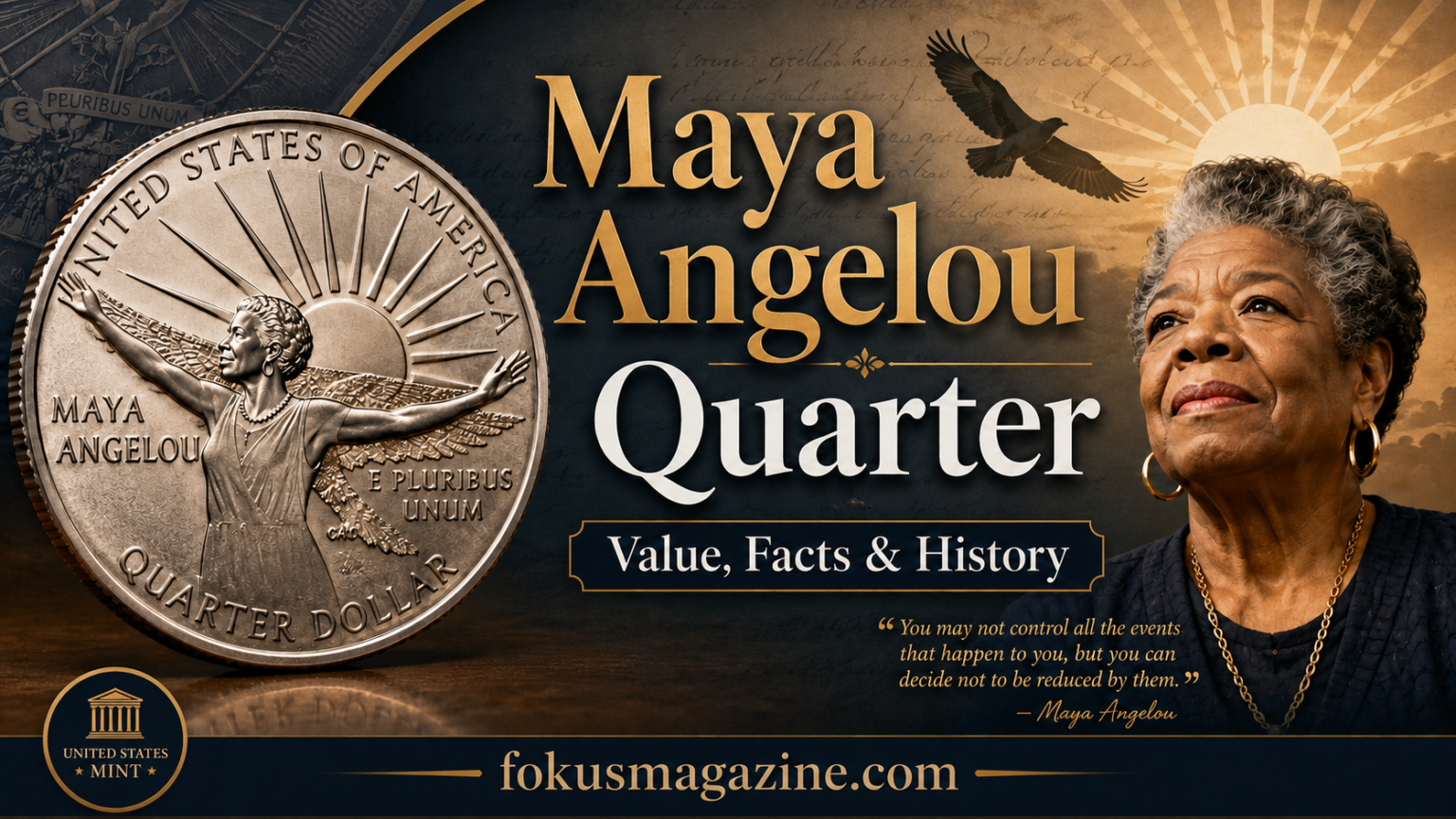 Maya Angelou Quarter