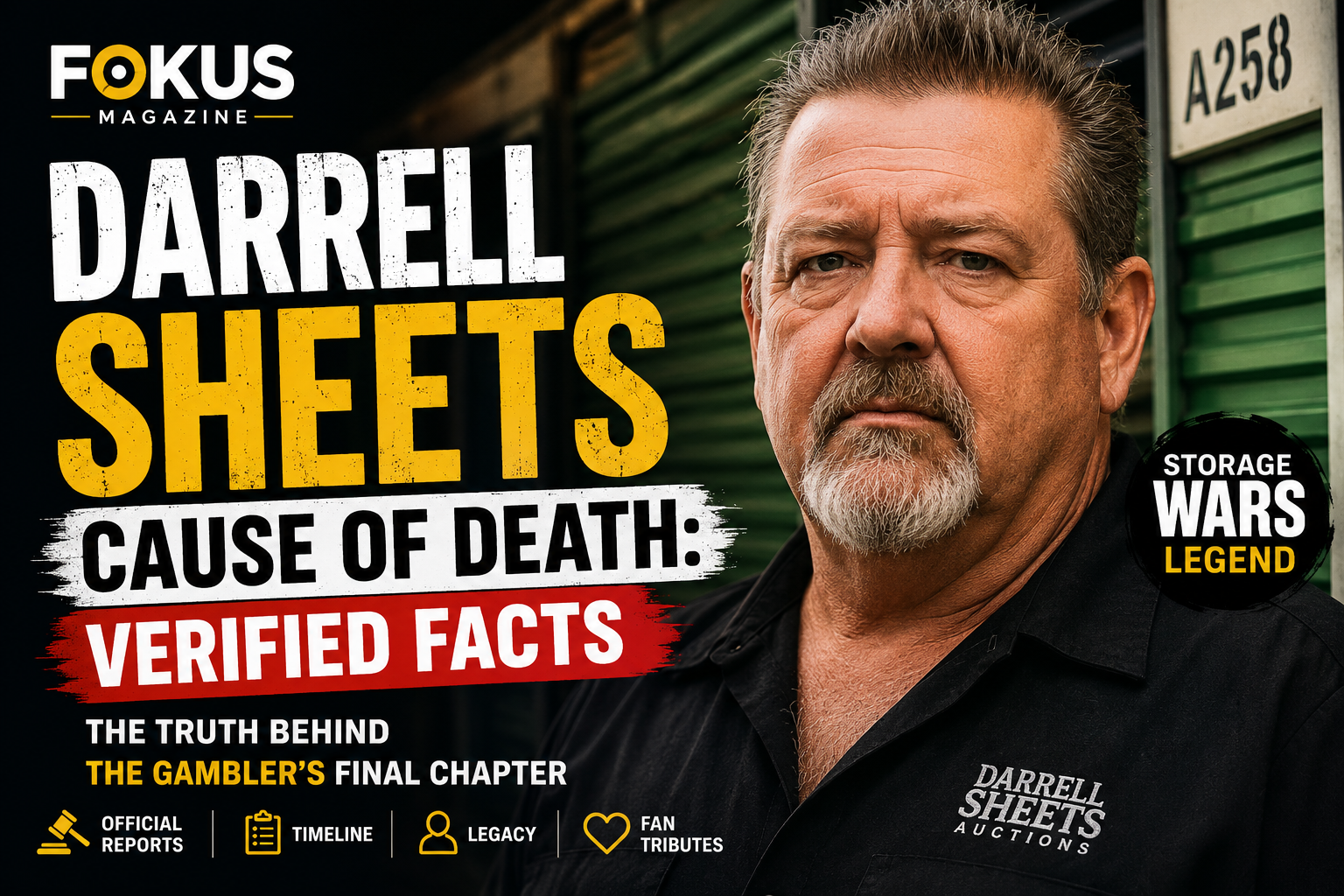 Darrell Sheets Cause of Death